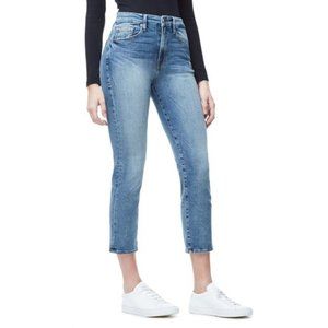 Good American Good Cuts High Waist Boyfriend Jeans